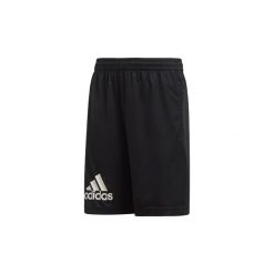 Szorty i Bermudy Dziecko adidas Szorty treningowe Gear Up Knit. Czarne spodenki chłopięce marki Adidas. Za 79,95 zł.