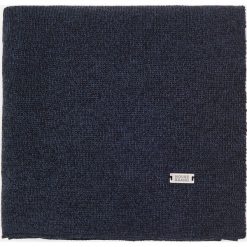 Szalik basic - Granatowy. Niebieskie szaliki męskie House, bez wzorów. Za 45,99 zł.
