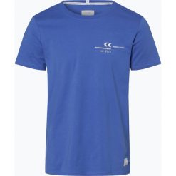 Marc O'Polo Denim - T-shirt męski, niebieski. Niebieskie t-shirty męskie Marc O'Polo DENIM, m, z nadrukiem, z bawełny, polo. Za 129,95 zł.