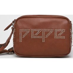 Pepe Jeans - Torebka Kalika. Brązowe torebki klasyczne damskie Pepe Jeans, z jeansu. W wyprzedaży za 249,90 zł.