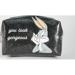 Kosmetyczka Looney tunes - Czarny. Czarne kosmetyczki damskie Sinsay, bez wzorów. Za 24,99 zł.