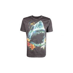 T-shirty z krótkim rękawem Diesel 00SI7Z OTAHL / T-Melina. Szare t-shirty męskie Diesel, s, bez wzorów, bez kołnierzyka, krótkie. Za 199,00 zł.
