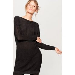 Sweter z wycięciem na plecach - Czarny. Czarne bez kategorii marki Mohito, s, z dekoltem na plecach. W wyprzedaży za 39,99 zł.