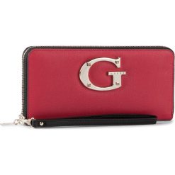 Duży Portfel Damski GUESS - Camila (VG) Slg SWVG74 00460 RML. Czerwone portfele damskie Guess, z aplikacjami, ze skóry ekologicznej. Za 279,00 zł.
