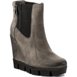 Botki CARINII - B2939 G65-000-POL-A44. Szare botki damskie skórzane Carinii. W wyprzedaży za 209,00 zł.