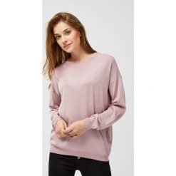 SWETER Z NITKĄ METALIC. Swetry damskie Moodo, xs, bez wzorów, bez rękawów, bez kaptura. Za 49,99 zł.