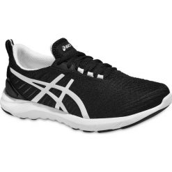 Asics Supersen T673N-9001. Czarne buty sportowe damskie Asics, bez wzorów, z tkaniny, do biegania. W wyprzedaży za 249,99 zł.
