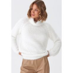 Sweter z golfem - Kremowy. Białe swetry damskie House, s, bez wzorów, bez rękawów. Za 89,99 zł.