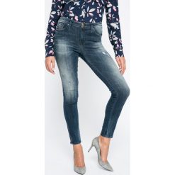 Diesel - Jeansy Skinzee-Zip. Niebieskie jeansy damskie rurki Diesel. W wyprzedaży za 529,90 zł.