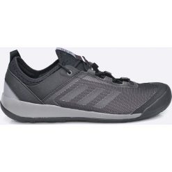 Adidas Performance - Obuwie Terrex Swift. Szare buty trekkingowe męskie marki adidas Performance, z materiału, na sznurówki, outdoorowe. W wyprzedaży za 299,90 zł.