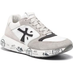 Sneakersy PREMIATA - Zac-Zac-D 3056 Biały Szary. Szare sneakersy damskie Premiata, ze skóry. W wyprzedaży za 499,00 zł.