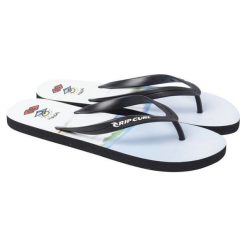 Rip Curl Japonki Męskie Rattle Snake 44 Czarne. Czarne klapki męskie Rip Curl, bez wzorów. Za 79,00 zł.