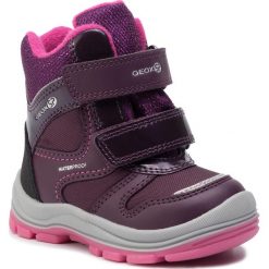 Śniegowce GEOX - B Trivor G.Bwpf A B943UA 0HIFU C8222 M Purple/Fuchsia. Fioletowe śniegowce dziewczęce Geox, bez zapięcia. Za 279,00 zł.