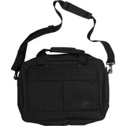 Czarna Męska Torba na Ramię Pako Jeans, Mieszcząca A4, na Laptopa TBAPJNS30czarna. Czarne torby na laptopa Pako Jeans, w paski, z jeansu. Za 59,00 zł.