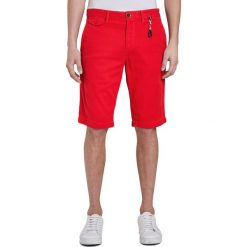 Tom Tailor Szorty Czerwony. Czerwone spodenki i szorty męskie Tom Tailor, bez wzorów, z elastanu. Za 187,95 zł.