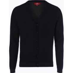 Finshley & Harding London - Kardigan męski, niebieski. Niebieskie kardigany damskie Finshley & Harding London, s, z bawełny, z dekoltem w serek. Za 119,95 zł.