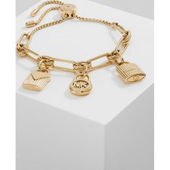 Bransoletki damskie na nogę: Michael Kors Bransoletka goldcoloured