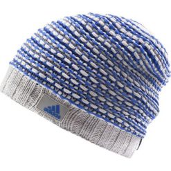Czapki męskie: Adidas Czapka męska Climaheat Croch B niebiesko-szara r. L