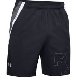 Under Armour Launch SW Branded 7'' Szorty Czarny. Czarne spodenki i szorty męskie Under Armour, s, bez wzorów, z poliesteru. Za 188,95 zł.