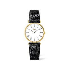 LONGINES LA GRANDE CLASSIQUE L4.512.2.11.2. Białe zegarki damskie marki LONGINES, ze stali. Za 4180,00 zł.