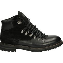 Botki męskie - 56966 BLACK. Czarne bez kategorii Venezia, ze skóry. Za 199,00 zł.