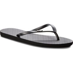 Japonki ROXY - ARJL100663 Blk. Czarne klapki damskie marki Roxy, bez wzorów, z tworzywa sztucznego, bez obcasa. Za 59,00 zł.