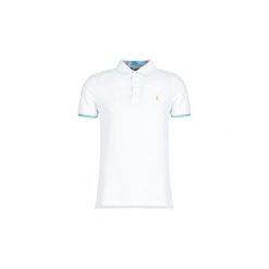 Koszulki polo z krótkim rękawem Vicomte A. PETERSHAM MADRAS POLO. Białe koszulki męskie Vicomte A., s, bez wzorów, z krótkim rękawem. Za 335,20 zł.