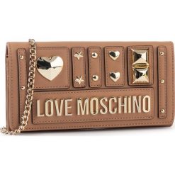 Torebka LOVE MOSCHINO - JC5638PP08KF0201 Camello. Brązowe torebki klasyczne damskie Love Moschino, bez wzorów, ze skóry ekologicznej, wizytowe, bez dodatków. W wyprzedaży za 349,00 zł.