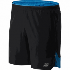 New Balance MS01243MAK. Spodenki sportowe męskie New Balance, s, bez wzorów, z poliesteru, sportowe, do biegania. Za 199,99 zł.
