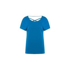 Bluzka. Bluzki damskie TXM, bez wzorów, z bawełny, biznesowe, bez kołnierzyka, z krótkim rękawem. Za 12,99 zł.