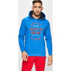 Jack & Jones - Bluza. Szare bluzy męskie Jack & Jones, s, z nadrukiem, z bawełny, z kapturem, bez rękawów, z kapturem. W wyprzedaży za 69,90 zł.