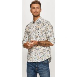 Desigual - Koszula. Białe koszule męskie Desigual, xl, bez wzorów, z bawełny, klasyczne, z klasycznym kołnierzykiem, z długim rękawem. Za 299,90 zł.