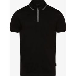 BOSS - Męska koszulka polo – Paras, czarny. Czarne koszulki męskie Boss, m, bez wzorów, klasyczne, polo, bez rękawów. Za 495,95 zł.