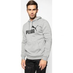 Bluza Puma Ess Hoody Tr Big Logo 851745. Szare bluzy męskie Puma, xxl, bez wzorów, z bawełny, bez kołnierzyka, bez rękawów, bez kaptura. W wyprzedaży za 159,00 zł.
