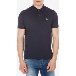 Lacoste Polo Koszulka Niebieski. Niebieskie podkoszulki męskie Lacoste, s, bez wzorów, z bawełny, bez rękawów. Za 447,95 zł.