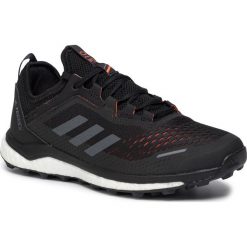 Buty adidas - Terrex Agravic Flow G26100 Cblack/Gresix/Sorang. Czarne buty sportowe męskie Adidas, z tworzywa sztucznego, bez zapięcia, do biegania, adidas terrex. W wyprzedaży za 379,00 zł.