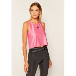 Koszulka techniczna NIKE Air CU3044. Różowe koszulki damskie polo Nike, l, bez wzorów, bez rękawów. W wyprzedaży za 119,00 zł.