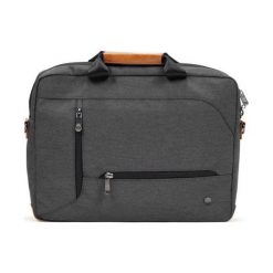 PKG torba na laptopa Annex 15/16”, ciemnoszary. Szare torby na laptopa PKG, w paski, z materiału, eleganckie. Za 479,00 zł.