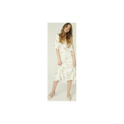 Sukienka Evie - wzór #MADCOAST. Czarne sukienki damskie Madnezz, xl, bez wzorów, z elastanu, bez kołnierzyka, bez rękawów, midi. Za 359,00 zł.