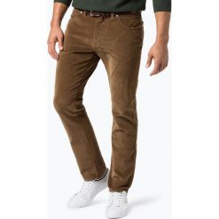 Pierre Cardin - Spodnie męskie – Deauville, beżowy. Brązowe spodnie męskie Pierre Cardin, na co dzień, s, bez wzorów, z tkaniny. Za 429,95 zł.
