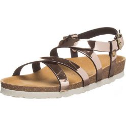 Buty damskie: Sandały w kolorze różowozłotym