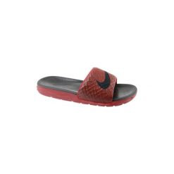 Klapki Nike Benassi Solarsoft 705474-600. Brązowe klapki męskie Nike. Za 119,99 zł.
