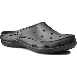 Klapki CROCS - Freesail Clog W 200861 Black. Czarne klapki damskie Crocs, bez wzorów, z tworzywa sztucznego, bez obcasa. W wyprzedaży za 119,00 zł.
