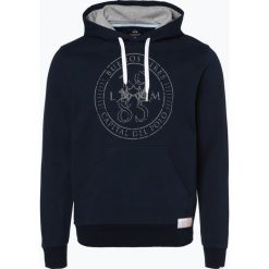 La Martina - Męska bluza nierozpinana, niebieski. Niebieskie bluzy męskie marki La Martina, xxl, z nadrukiem. Za 399,95 zł.