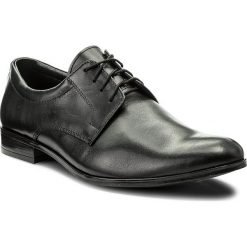Półbuty SERGIO BARDI - Carenno FW127286617TM 101. Czarne buty wizytowe męskie marki Sergio Bardi, ze skóry. W wyprzedaży za 179,00 zł.
