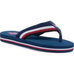 Japonki U.S. POLO ASSN. - Nettuno Flag HANK4103S0/M1 Dkbl/Red. Niebieskie klapki męskie U.S. Polo Assn., bez wzorów, z tworzywa sztucznego. Za 109,00 zł.