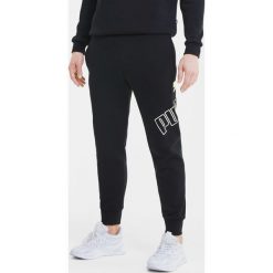 Puma Spodnie dresowe Czarny. Czarne spodnie męskie Puma, m, bez wzorów, z bawełny. Za 206,95 zł.
