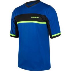 REUSCH Koszulka męska Razor Shortsleeve niebisko-czarna r. L (35/12/104/450). Czarne koszulki sportowe męskie Reusch, m, do piłki nożnej. Za 94,25 zł.