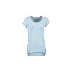 T-shirty z krótkim rękawem Bench OFFERING. Niebieskie t-shirty damskie Bench, s, bez wzorów, bez kołnierzyka. Za 90,30 zł.