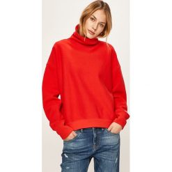 Champion - Bluza. Czarne bluzy damskie Champion, s, bez wzorów, z bawełny, bez rękawów, bez kaptura. W wyprzedaży za 239,90 zł.